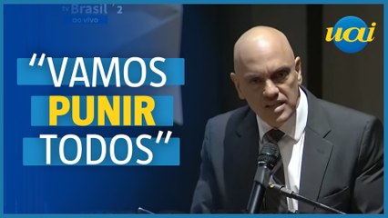 Prisão não é "colônia de férias"; Moraes rebate golpistas