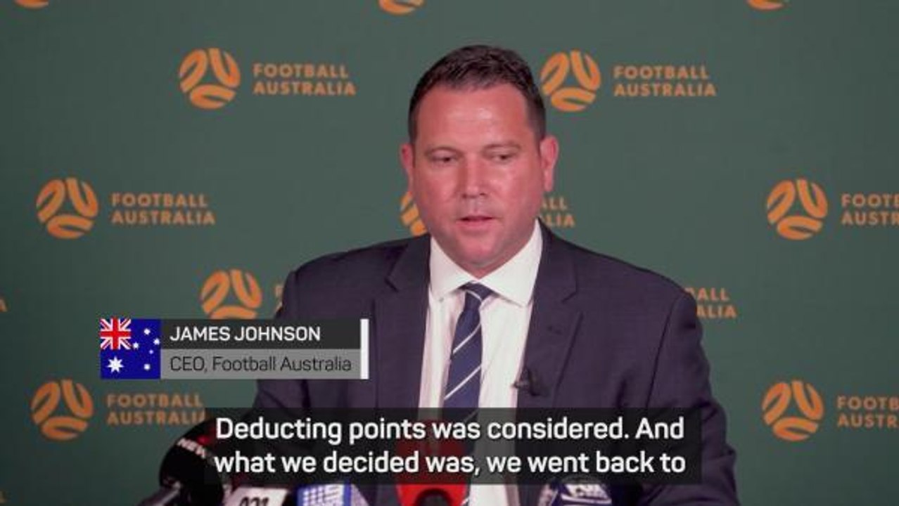 Football Australia CEO outlines record sanctions for Melbourne Victory