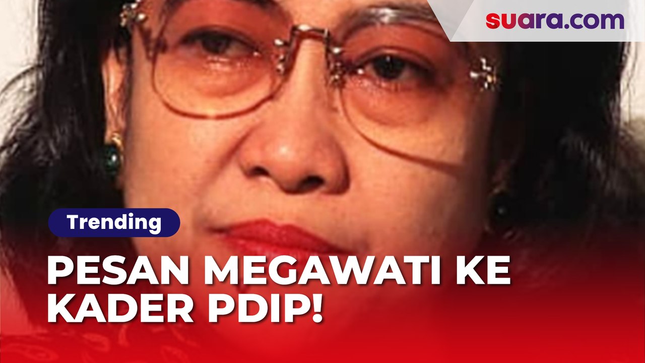 Pesan Megawati Ke Kader Pdip Urusan Capres Hak Ketum Tak Mungkin Ibu