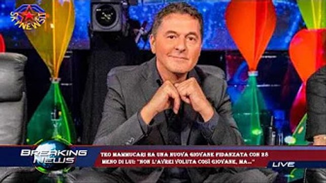 Teo Mammucari ha una nuova giovane fidanzata con 28 meno di lui: ''Non l’avrei voluta così giovane,