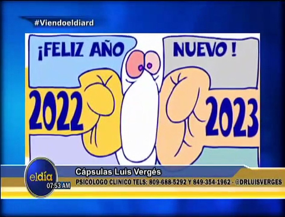 #ElDia / Capsula del Dr. Luis Verges, Importancia de mantener en alto el optimismo y la esperanza / 10 enero 2023