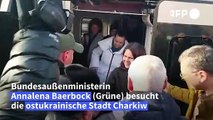 Ukraine: Baerbock zu Besuch in Charkiw