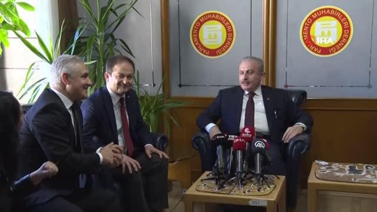 TBMM Başkanı Şentop: "(Başörtüsü teklifi) Anayasa ile çözmek doğru bir yol olacaktır"