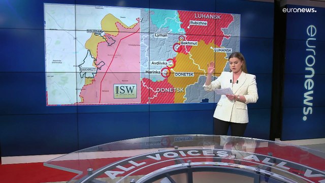 Украина: карта боевых действий по данным ISW, 10 января