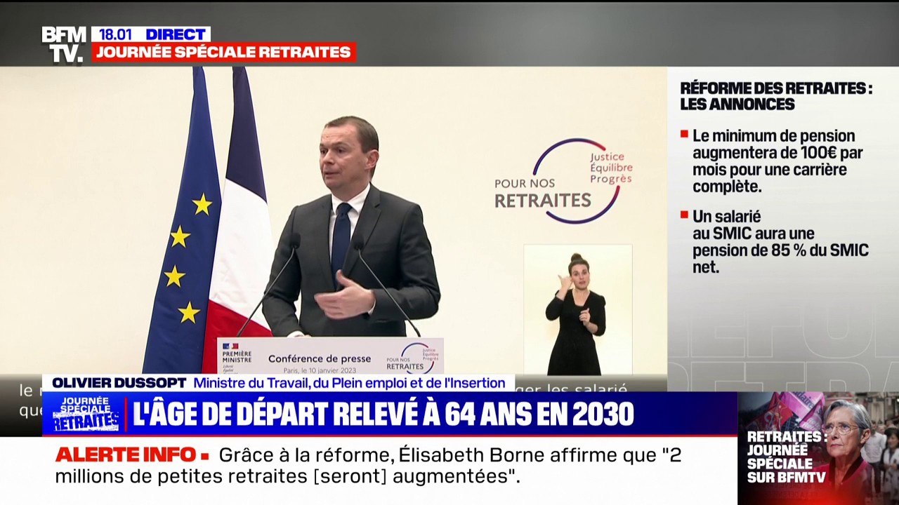 Olivier Dussopt: "La reconversion est le meilleur moyen de prévenir l'usure professionnelle pour les salariés les plus exposés"