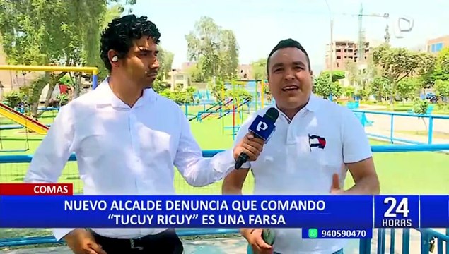 Alcalde de Comas denuncia que comando 'Tucuy Ricuy' es una farsa