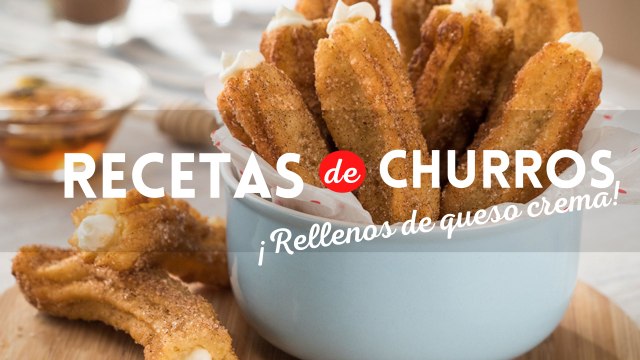 Cómo hacer churros rellenos caseros ¡Sin churrera!