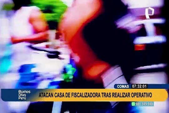 Atacan a balazos casa de fiscalizadora de la Municipalidad de Comas: tengo preocupación por mi familia