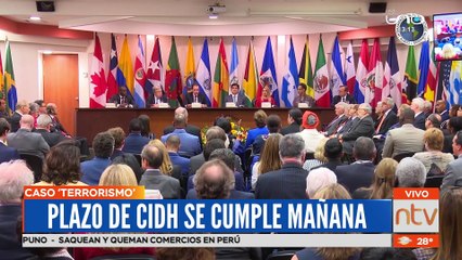 Se cumple el plazo de la Comisión Interamericana de Derechos Humanos por el caso Terrorismo en Bolivia