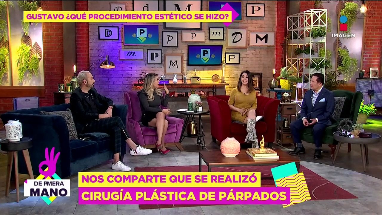 Gustavo Adolfo Infante habla de su reciente cirugía plástica de párpados