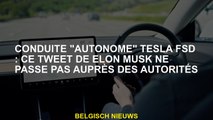 Tesla FSD conduite 