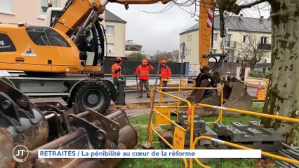 Le Journal - 10/01/2023 - RETRAITES / La pénibilité au coeur de la réforme