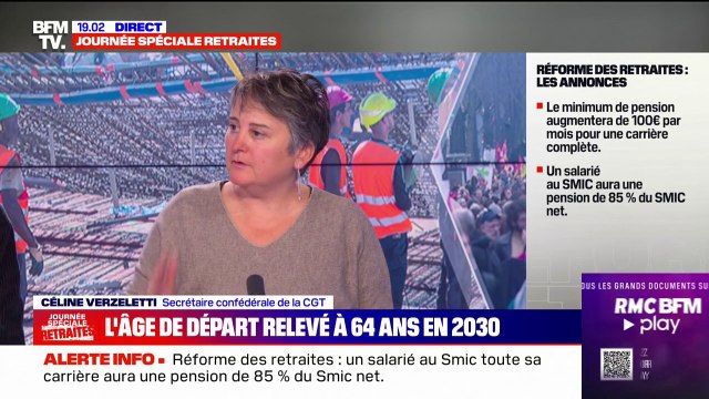 Céline Verzeletti, secrétaire confédérale de la CGT: Les mesures phares de cette réforme sont des régressions sociales