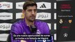 Rueda de prensa de Thibaut Courtois previa al Real Madrid vs. Valencia de la Supercopa de España