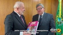 João Azevêdo se encontra com Lula e discute parcerias: 