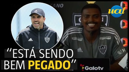 Atlético: Jemerson detalha perfil e trabalho de Coudet