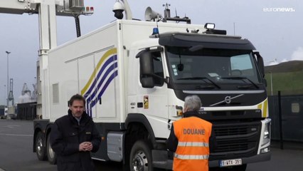 شاهد: ضبط حوالي 110 أطنان كوكايين في أنتويرب البلجيكية عام 2022 في مستوى قياسي جديد