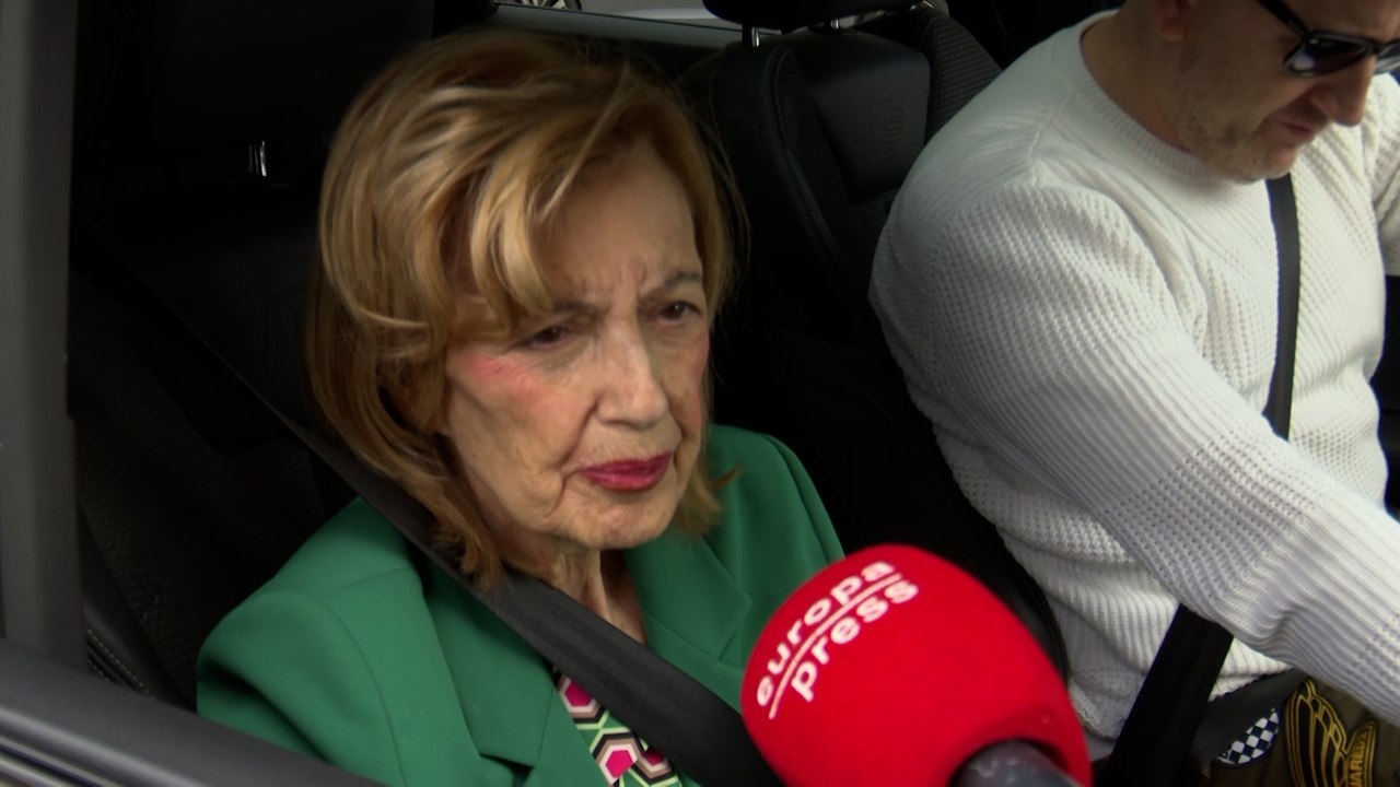 María Teresa Campos recibe el alta en el hospital tras un "chequeo" por su delicado estado de salud