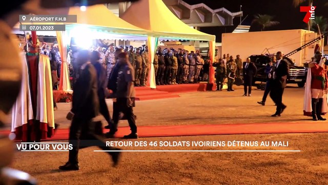 Le retour des 46 soldats ivoiriens détenus au Mali