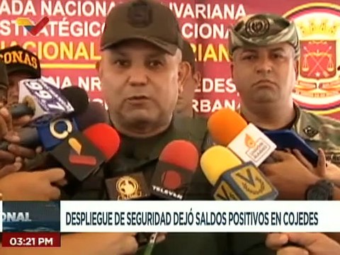 Con total éxito culmina despliegue de seguridad Navidades Seguras 2022 en el estado Cojedes