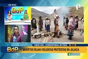 Protestas en Puno: gobernador regional declaró tres días de duelo por las 17 muertes