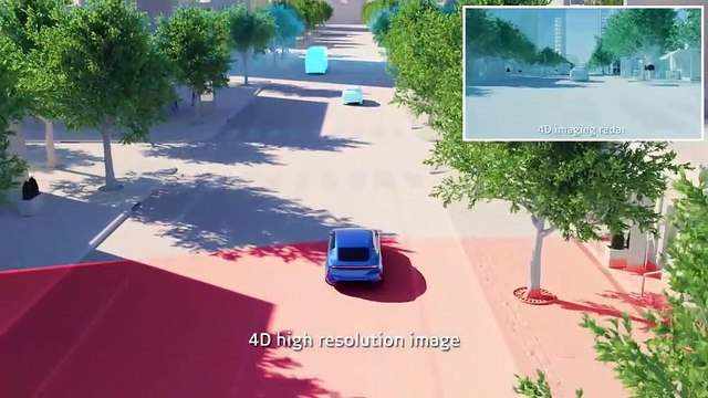 Des radars d'imagerie 4D pour doter les voitures autonomes de supervision