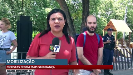 MOBILIZAÇÃO: Ciclistas pedem mais segurança