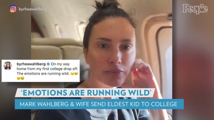 Mark Wahlberg's Wife Says Her 'Emotions Are Running Wild' After Dropping Daughter Ella at College