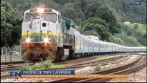 Viagens de trem entre Vitória a Minas Gerais são suspensas