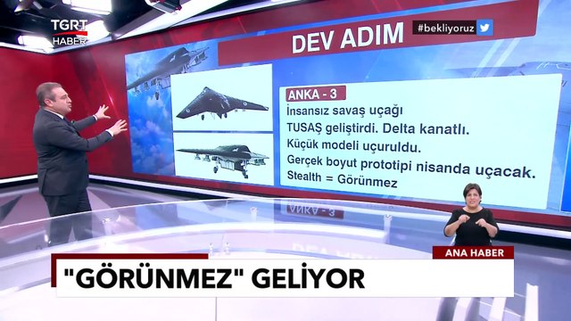 TUSAŞ tarih verdi: Görünmez Dev Anka-3 Ne Zaman Göklerde Olacak? -Ekrem Açıkel İle TGRT Ana Haber