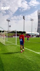 Jamal Musiala régale à l'entrainement 