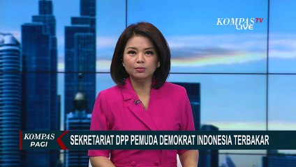 Bangunan Sekretariat DPP Pemuda Demokrat Indonesia di Cempaka Putih Ludes Terbakar