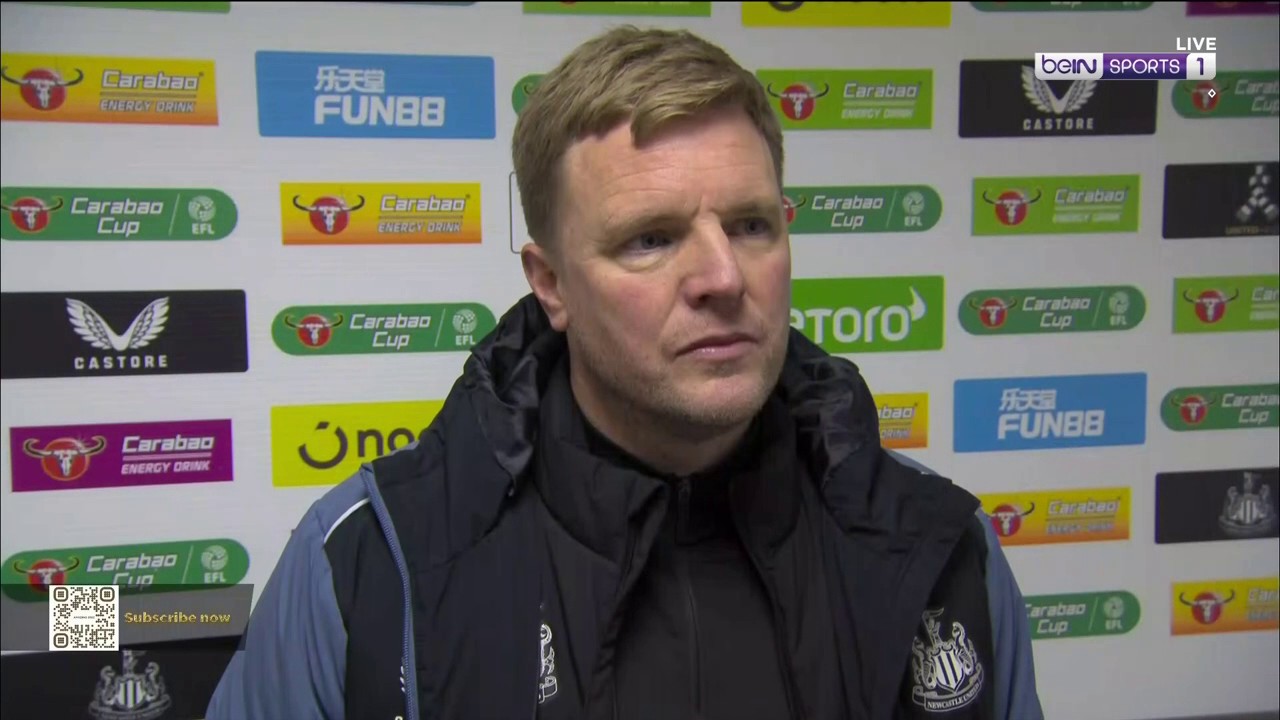 Eddie Howe reflects on Newcastle win