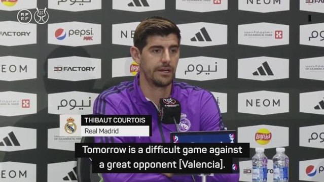 Ancelotti and Courtois confident ahead of Valencia semi-final