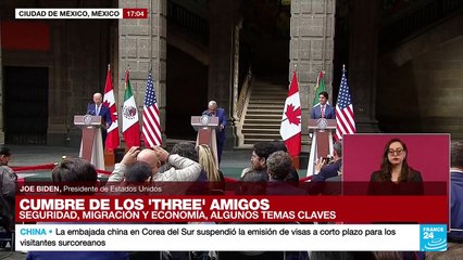 "Agradecemos a México por recibir a los que no siguen los caminos legales establecidos": Joe Biden