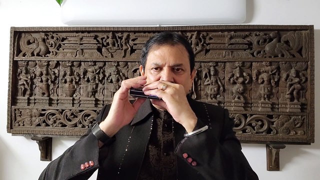Deva Shree Ganesha Deva-Ganpati Aaarti on Harmonica Live Performance by Mukund Kamdar