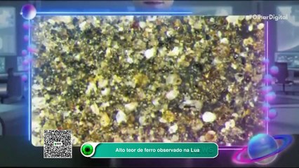 Alto teor de ferro observado na Lua