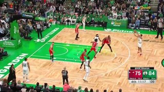 A very chaotic Celtics possession