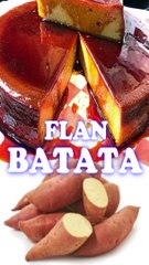 flan de batata #shorts CAMOTE FLAN