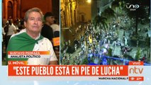 Analista político Gustavo Pedraza habla sobre la marcha convocada por la democracia y libertad