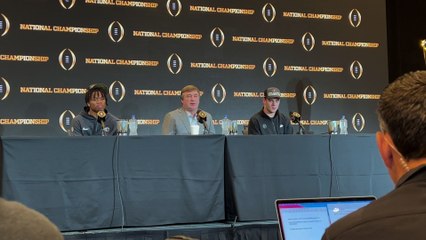 Tải video: Kirby Smart Press Conference After National Title