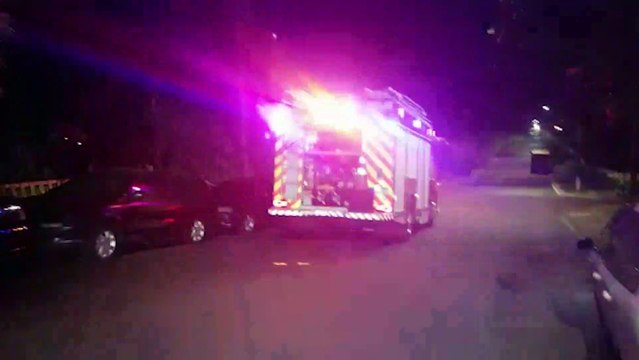 Marea pega fogo e Corpo de Bombeiros é acionado para combater incêndio