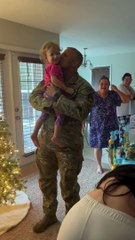 Military Man Surprises His Family