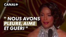 Angela Bassett évoque avec émotion la disparition de Chadwick Boseman - Golden Globes 2023 – CANAL+