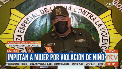 Imputan a mujer por violación de niño