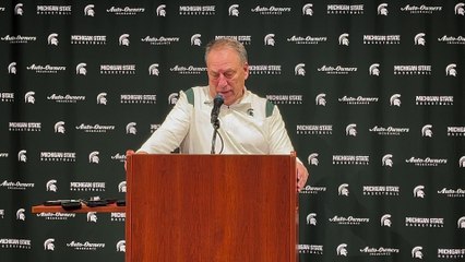 Tom Izzo, Michigan postgame, 010723-3