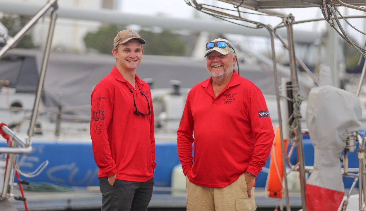 Greg and Marcus Busch complete 2022 Sydney to Hobart