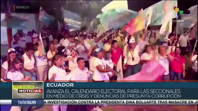 En Ecuador avanza el calendario electoral en medio de denuncias por corrupción