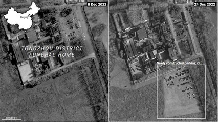 中 화장장 24시간 가동해도 대기줄 길어..."코로나19로 하루 5천 명 사망" / YTN