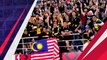 Keren! Aksi Suporter Malaysia Dapat Sambutan Hangat Timnas Thailand